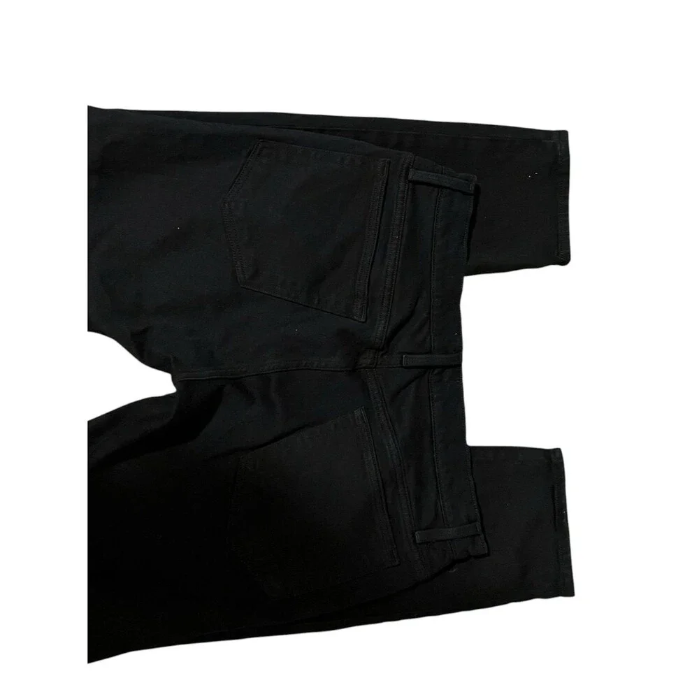 FRAME Le Homme Skinny Jeans Black Stretch Denim Mid Rise Slim Fit 32x30